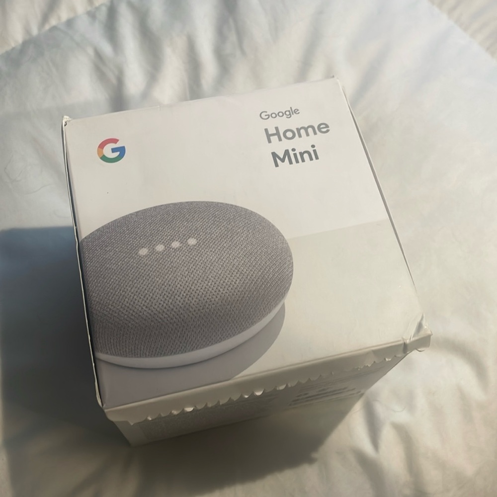 Google Home Mini New Open Box